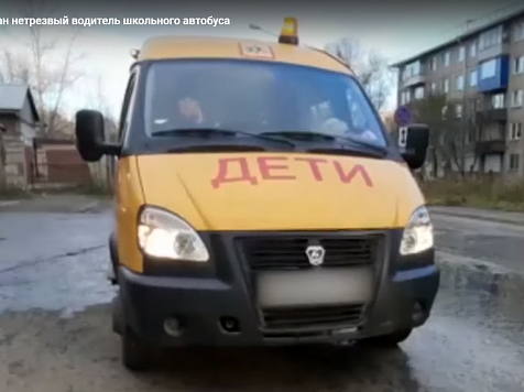 Задержанный в Красноярске пьяным водитель вёз в школу воспитанников детдома. Фото: МВД