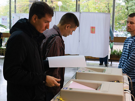 Явка на второй день выборов в Красноярском крае превысила 24%. Фото: Красноярский край официально