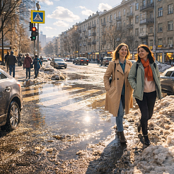 Ямы, вода и пешеходы: как меняется безопасность улиц в марте