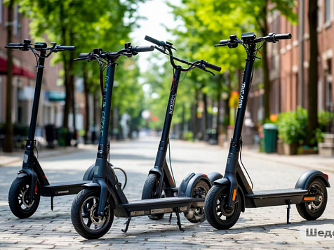 В Красноярске заработают новые правила для самокатчиков. На кого они будут распространяться?. Фото: Шедеврум