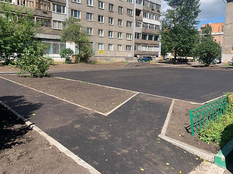 В Центральном районе 2 новых двора уже готовы к сдаче. admkrsk.ru