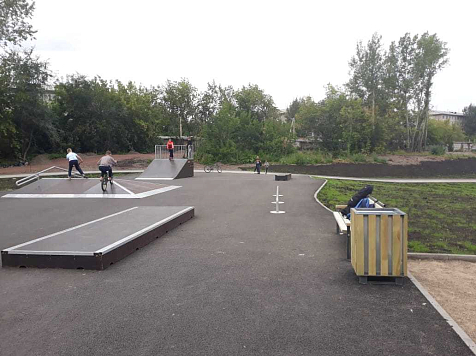 В Берёзовке благоустроили набережную. Фото: krskstate.ru