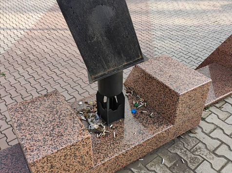 Красноярец сознался в акте вандализма на мемориальном комплексе. Фото: https://www.instagram.com/len_raion_krsk/