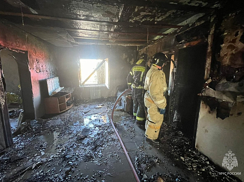 8-летний ребёнок погиб при пожаре в Казачинском районе. Фото: МЧС России по Красноярскому краю