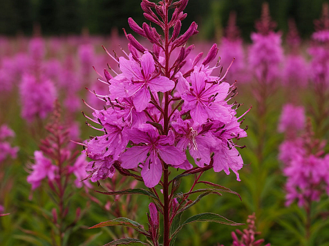 Красноярцам рассказали о пользе иван-чая для здоровья и спокойствия. Фото: Шедеврум