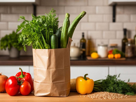 Красноярцам рассказали, что делать с некачественными продуктами в сервисах доставки. Фото: Шедеврум