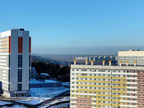 Красноярск во время ноябрьского потепления накрыл смог. Фото: Анастасия Василькова