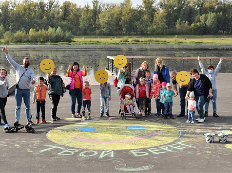 На Ярыгинской набережной заработали развлекательные площадки. Фото: admkrsk.ru