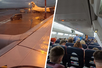 Самолёт из Красноярска экстренно сел в Екатеринбурге 
