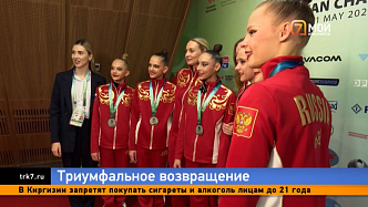 Российский гимн и флаг спустя пять лет — наши гимнастки триумфально вернулись на чемпионат Европы