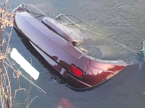 Под водой в Красноярском крае нашли машину с телом пропавшего рыбака. Фото: КГКУ «Спасатель»