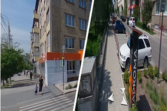 В центре Красноярска временно запрещают остановку машин из-за ресторанного пикника 