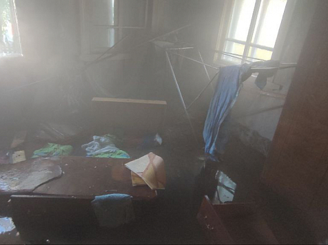 Жительница Боготола погибла на кровати в собственном доме во время пожара. Фото/видео: ГУ МЧС по Красноярскому краю