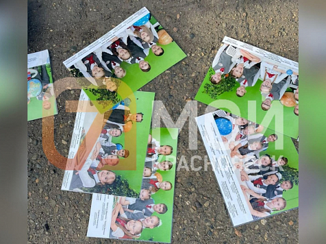 В Красноярске возле лицея №7 выбросили на помойку портреты учеников с доски почёта					     title=