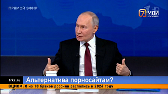 «Чтобы захватывало человека»: Владимир Путин высказался об альтернативе порносайтам