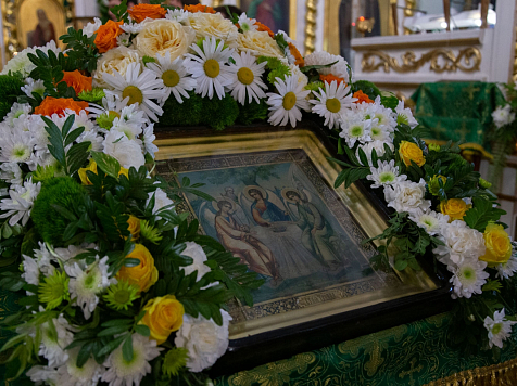 Красноярские христиане отметили День Святой Троицы. Фото: Красноярская епархия РПЦ