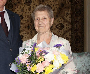 Жительница Красноярска Ефросинья Чернова отпраздновала 100-летие