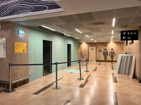 В красноярском аэропорту закрыли комнату для курения. Фото: Аэропорт Красноярск