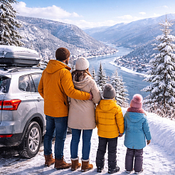 Поездки за город: куда съездить из Красноярска на один день зимой