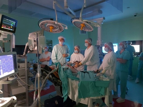 В Красноярской краевой больнице 62-летней пациентке уменьшили желудок. Фото: Красноярская краевая больница