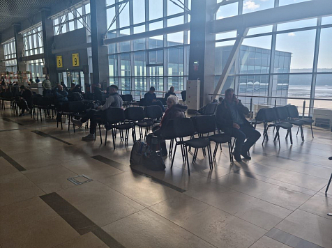 В Красноярске сотни пассажиров не могут улететь на север края . Фото: пресс-служба красноярского аэропорта 