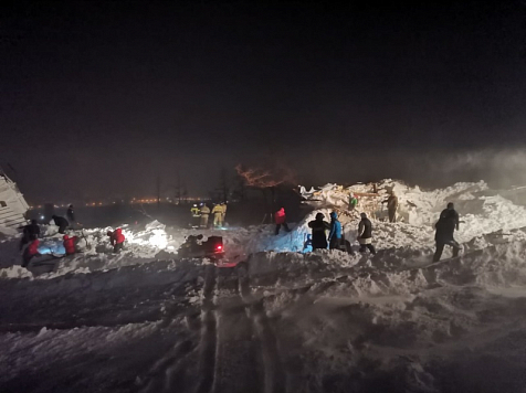 Из-под снежной лавины в Норильске извлекли тело 45-летнего мужчины. Фото: https://24.mchs.gov.ru/