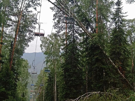 В Хакасии приостановили работу канатки за нарушения правил безопасности. Фото: МЧС Хакасии