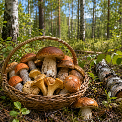 Какие грибы появляются в Красноярском крае в июле и где их искать