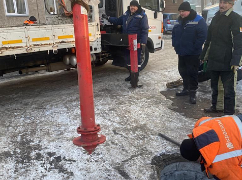 Жители 30 домов в двух районах Красноярска останутся без холодной воды. Фото: t.me/kraskom