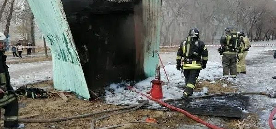 В Сосновоборск вернулось электричество после пожара в кабельном коллекторе