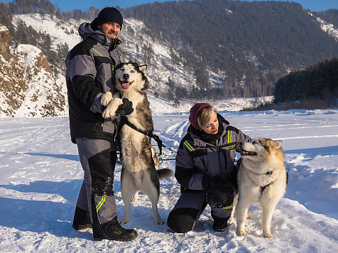В красноярском «Роевом ручье» поделились кадрами тренировки собак  . Фото: парк флоры и фауны «Роев ручей»