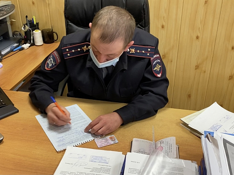 В Красноярске водителя 23-го автобуса оштрафовали за проезд на "красный". Фото, видео: ГИБДД Красноярска