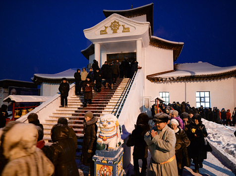 Тувинцы и буряты празднуют буддийский Новый год. Фото: пресс-служба правительства Тувы
