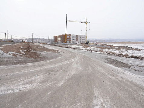 Жителям Солонцов показали схему нового выезда из поселка в сторону Красноярска. Фото: мэрия Красноярска