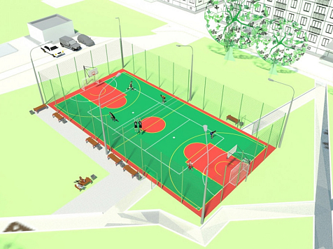 В Красноярске на правобережье отремонтируют три дворовых площадки. Фото: Администрация Красноярска