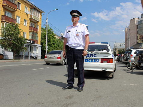 Водителей Красноярска просят на день отказаться от машин из-за мощнейшей вспышки на Солнце. Фото: ГИБДД24 / vk.com