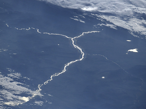 Космонавт из Красноярска показал красоты Сибири с борта МКС. Фото: Кирилл Песков