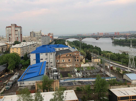 До понедельника в Красноярске перекрыли улицу вблизи Театральной площади . Фото: Дмитрий Мамаев / «7 канал Красноярск»