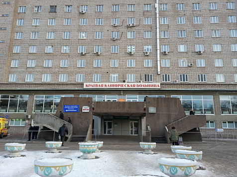 В красноярской клинической краевой больнице занято 100% коечного фонда. Фото: Яндекс.Карты