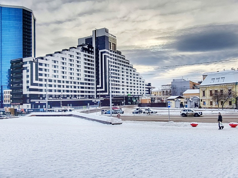 В Красноярске на выходных закрывают две парковки на БКЗ. Фото: 2GIS/ автор Сергей