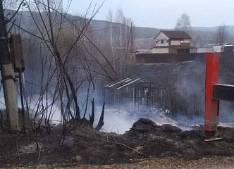 В Железногорске женщина хотела сжечь квитанции и подожгла садоводческий кооператив 