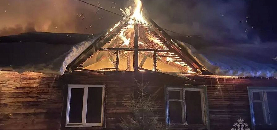 Пожар в красноярском садоводстве «Ручеек» унес жизнь человека