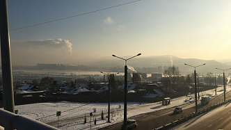 Красноярские метеорологи заметили в пятничном воздухе повышенное загрязнение