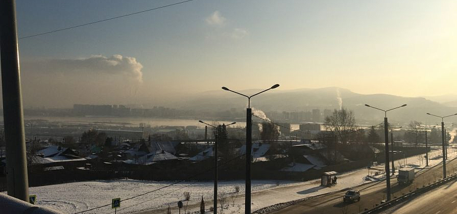 Красноярские метеорологи заметили в пятничном воздухе повышенное загрязнение