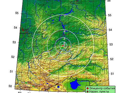 Накануне ночью в соседней с Красноярском Хакасии произошло землетрясение. Фото: МЧС республики Хакасия