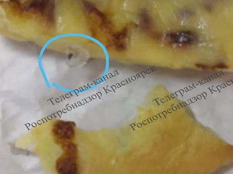 Житель Минусинска нашел в хачапури с сыром кусок пластмассы. Фото: Роспотребнадзор по Красноярскому краю