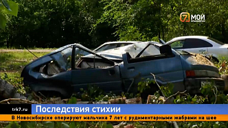 «Кручу-верчу, всё разрушить хочу» — красноярцы подсчитывают убытки после ураганных выходных